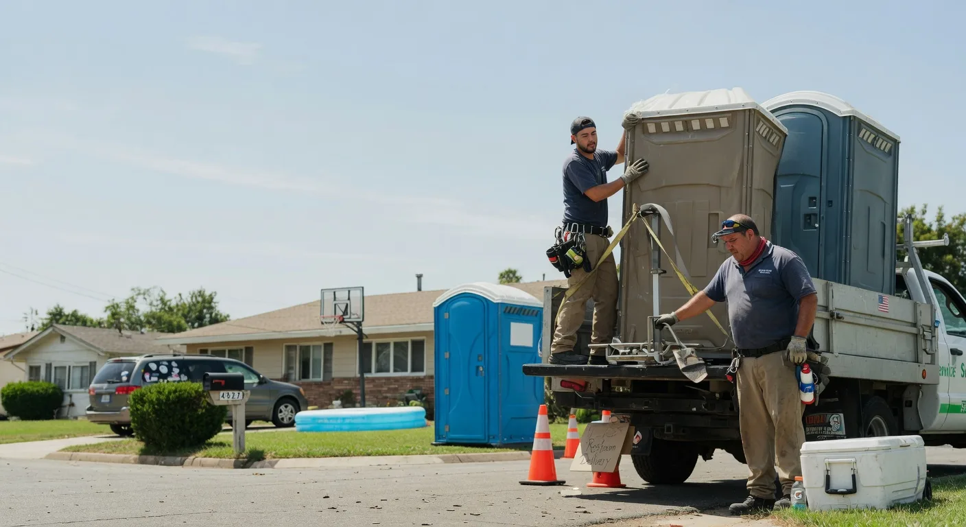Porta Potty Rental in Oakford, IN near me